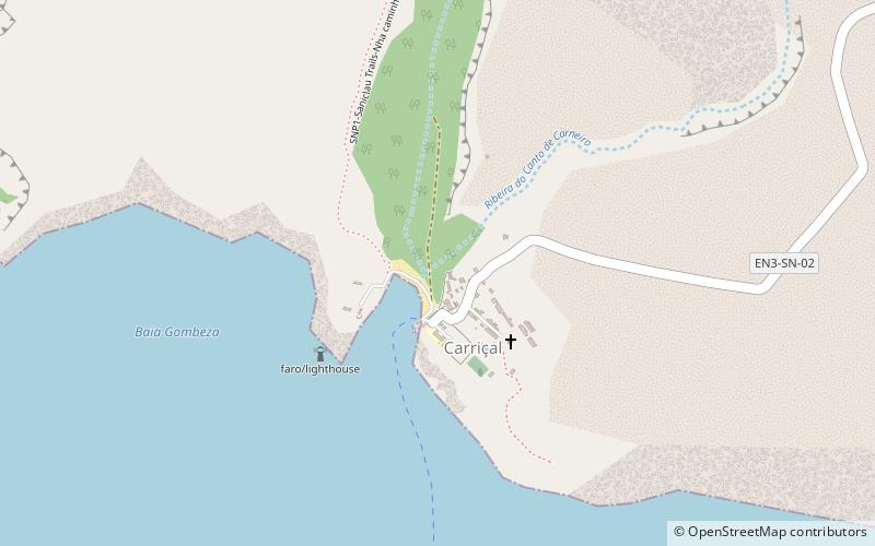 Carriçal location map