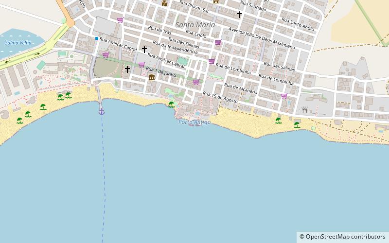 Ponta de Vera Cruz location map