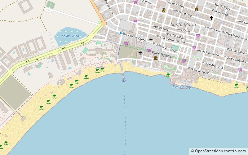 santa maria pier location map