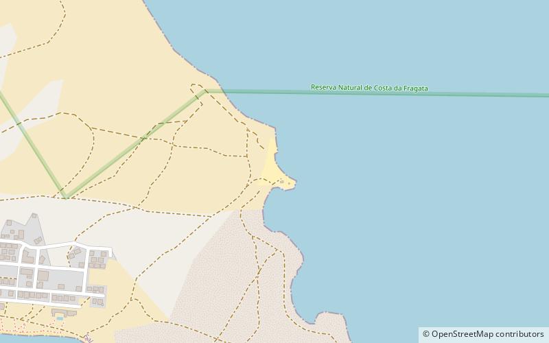 praia de igrejinha isla de sal location map