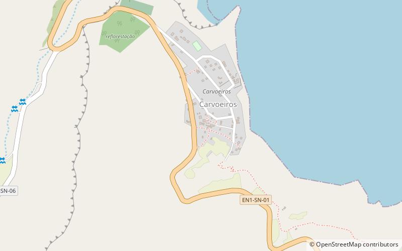 carvoeiros sao nicolau location map