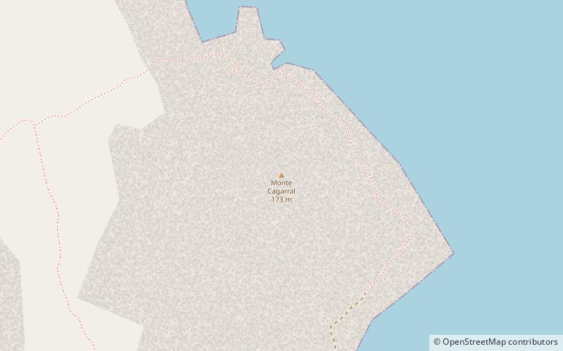 Cagarral location map