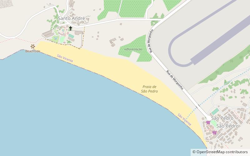 praia de sao pedro sao vicente location map