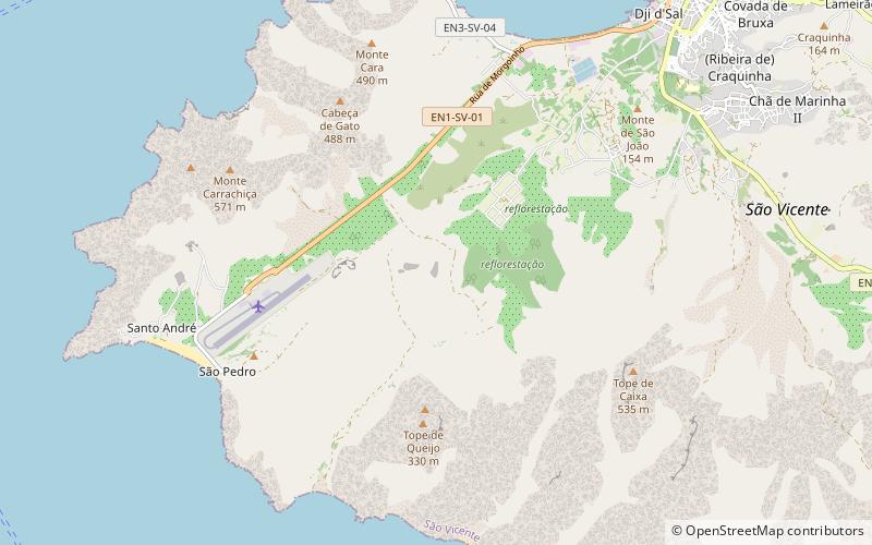 monte montona isla de sao vicente location map