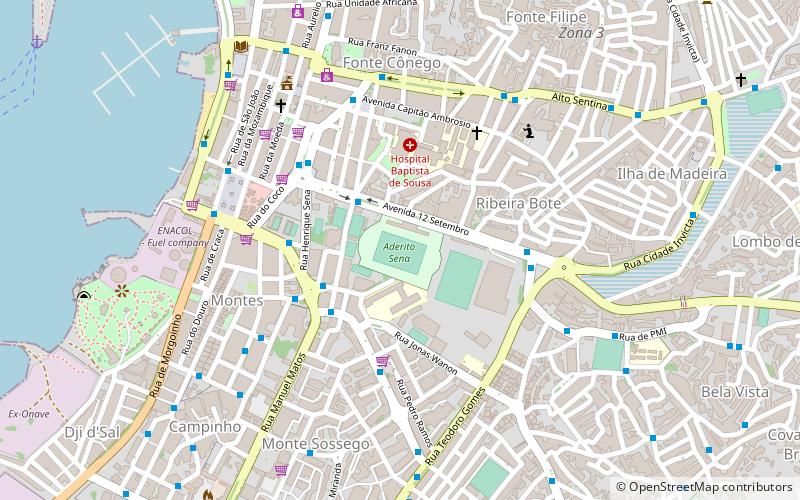 Estádio Municipal Adérito Sena location map