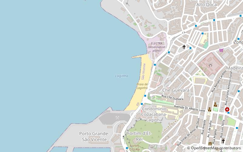 Laginha location map