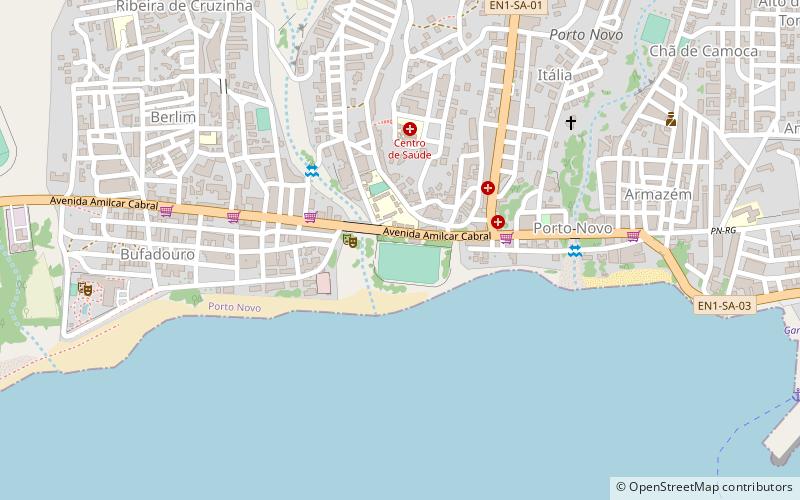 Porto Novo location map