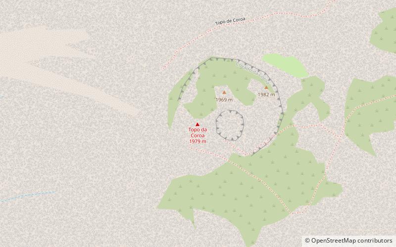 Topo da Coroa location map