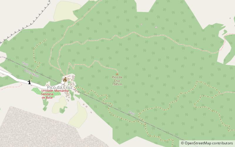 Pico da Cruz location map