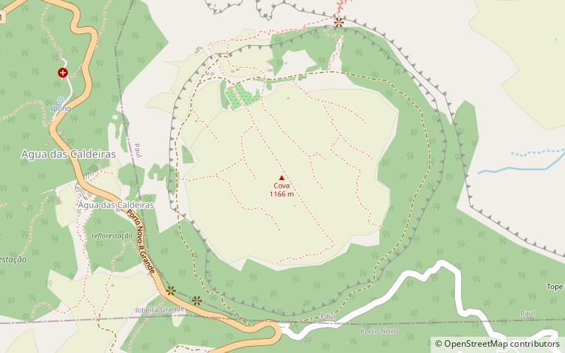 Cova location map