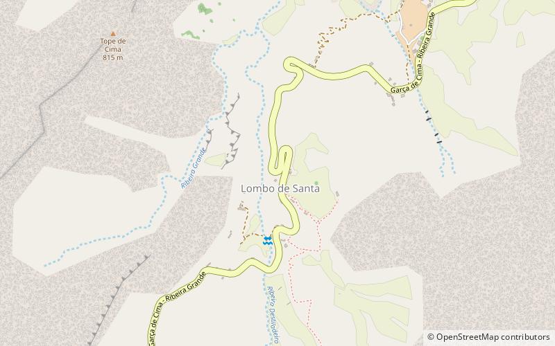 Lombo de Santa location map