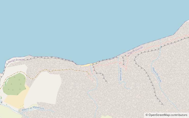 praia daranhas location map