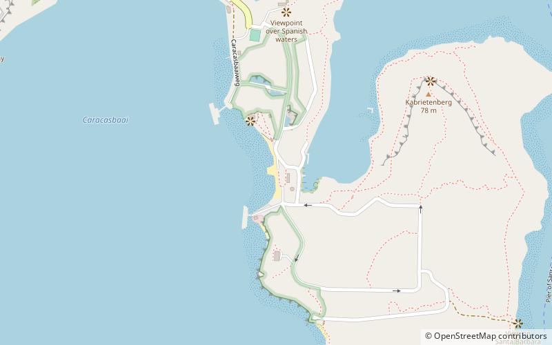 playa baya curazao location map