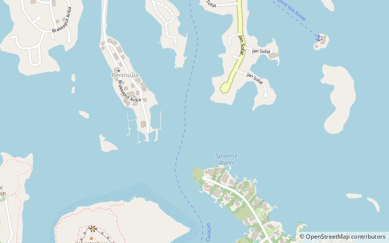 Yacht Charter Curacao location map