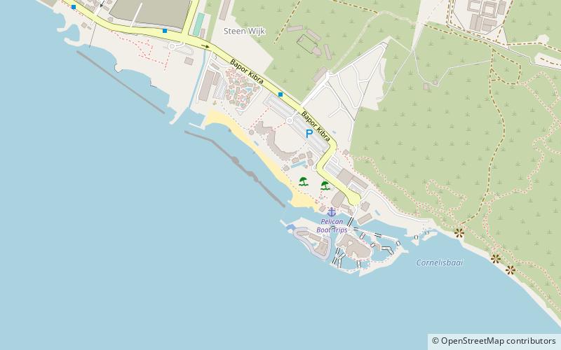 Seaquarium Beach location map