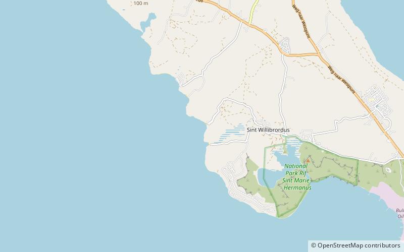 playa porto marie curazao location map