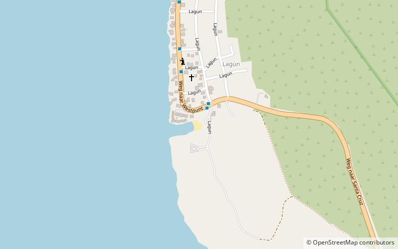 Playa Lagun location map
