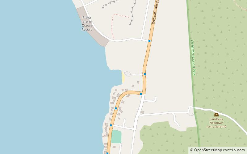 playa jeremi curazao location map