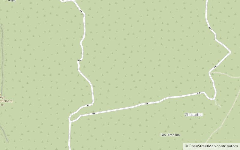 parque nacional de christoffel curazao location map