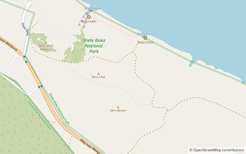 Nationalpark Shete Boka location map