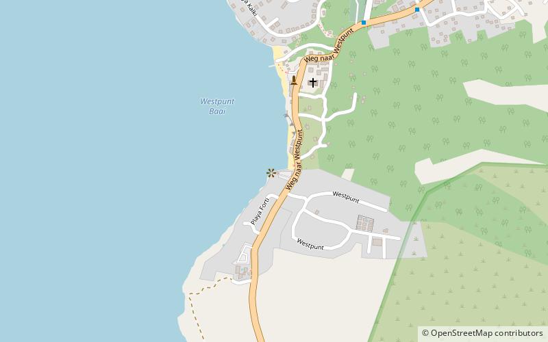 playa forti curazao location map