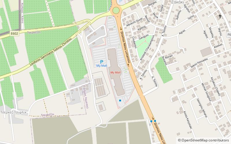 My Mall Limassol location map