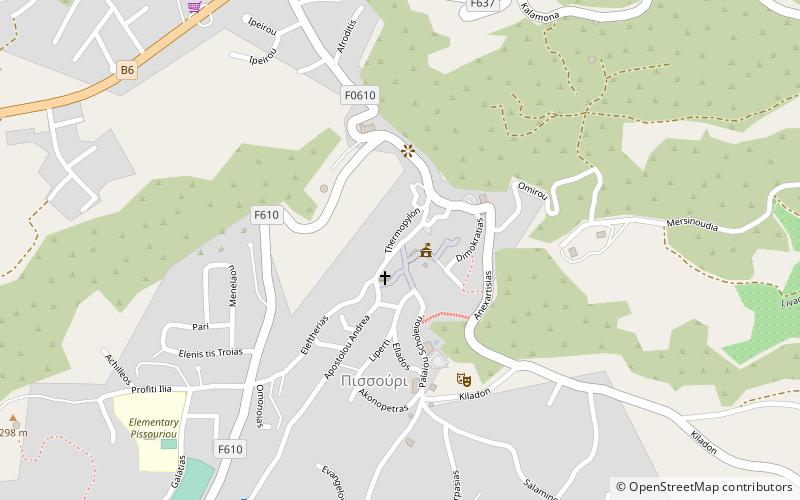 O'Vrakas Gifts location map