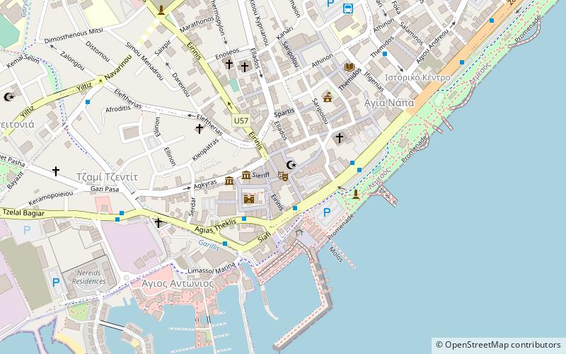 theatro ena limassol location map
