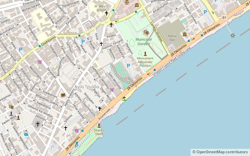gso stadium limasol location map