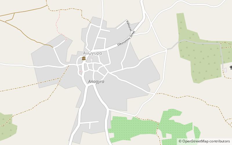 Anojira location map