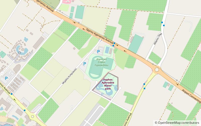 Geroskipou Municipality Stadium location map