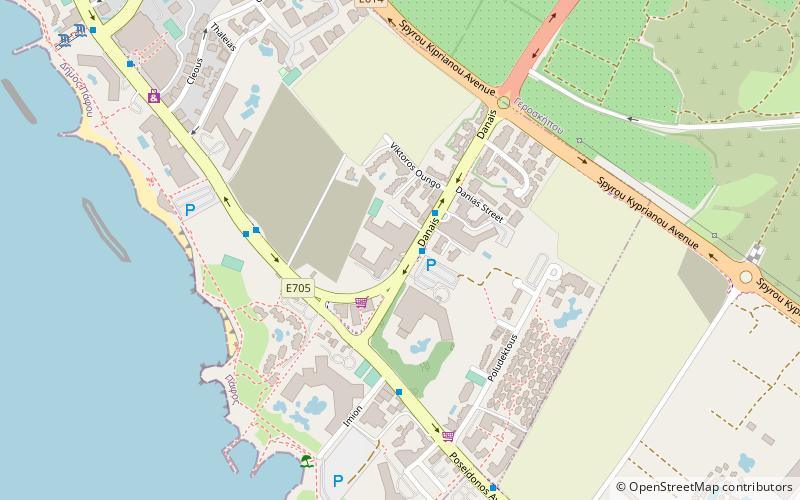 neapolis university pafos location map