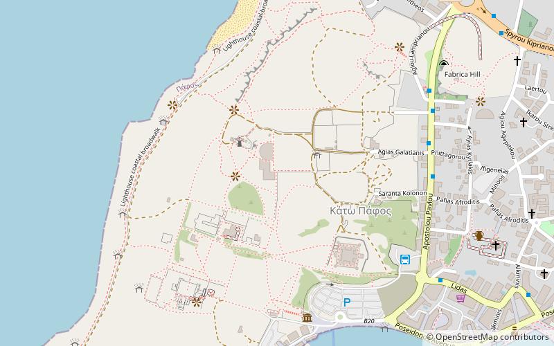 asclepieion paphos location map