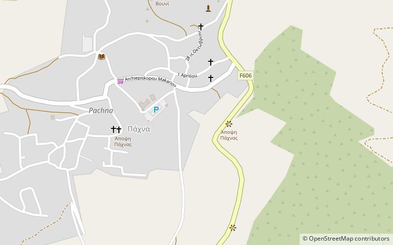 Pachna location map