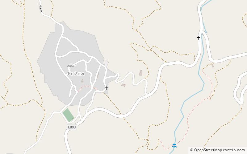 Kiláni location map