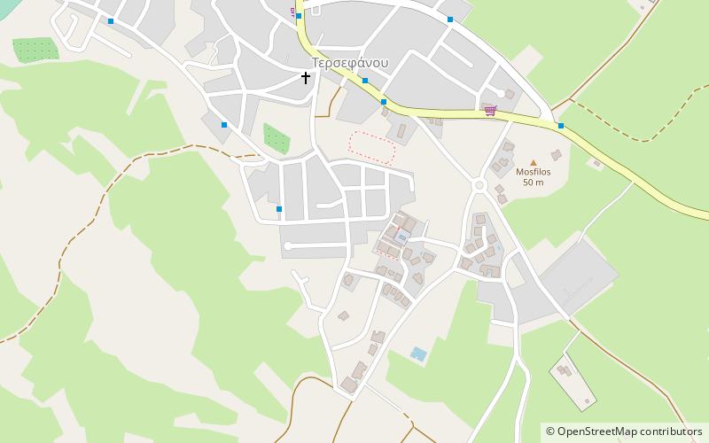 Tersefánou location map