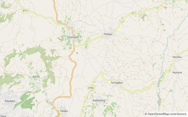 District de Paphos location map