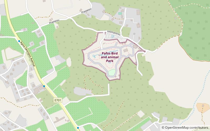 paphos zoo location map