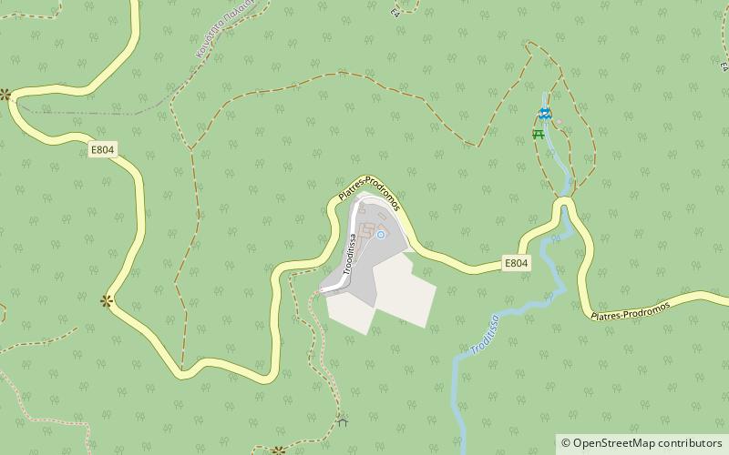 Trooditissa-Kloster location map