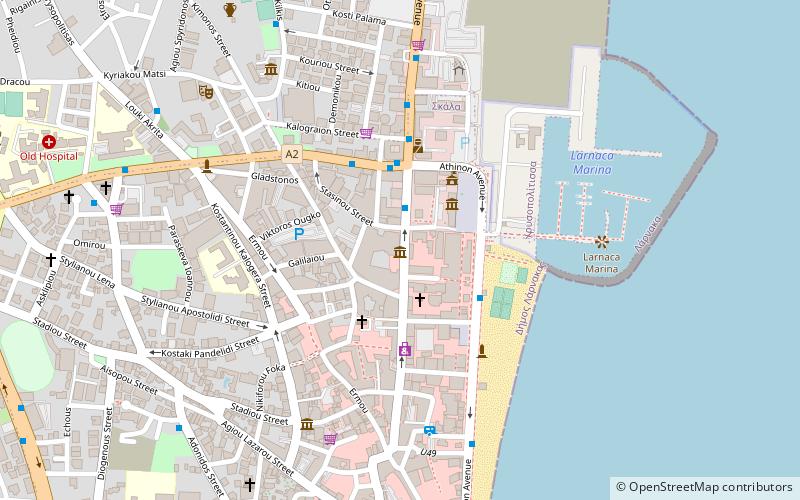 Pierides Museum location map