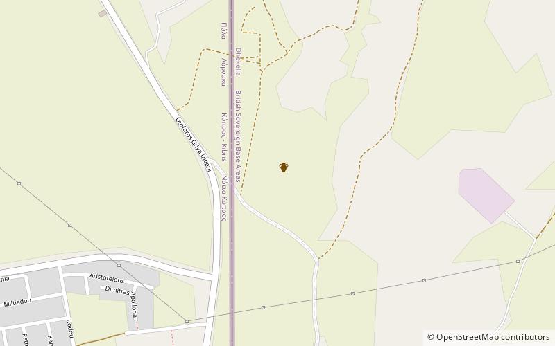 Pyla-Kokkinokremmos location map