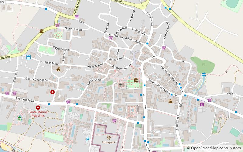 Ayia Napa Square location map