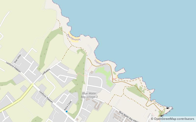 Firemans Beach location map
