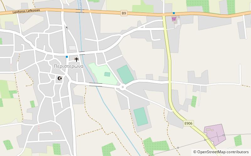 peristerona stadium location map