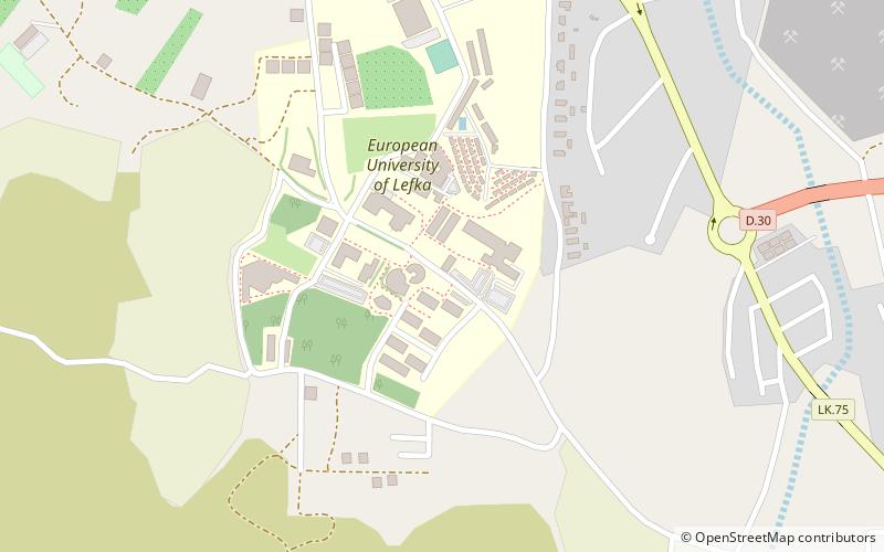 european university of lefke location map