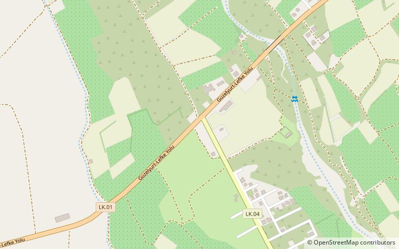 Lefke location map