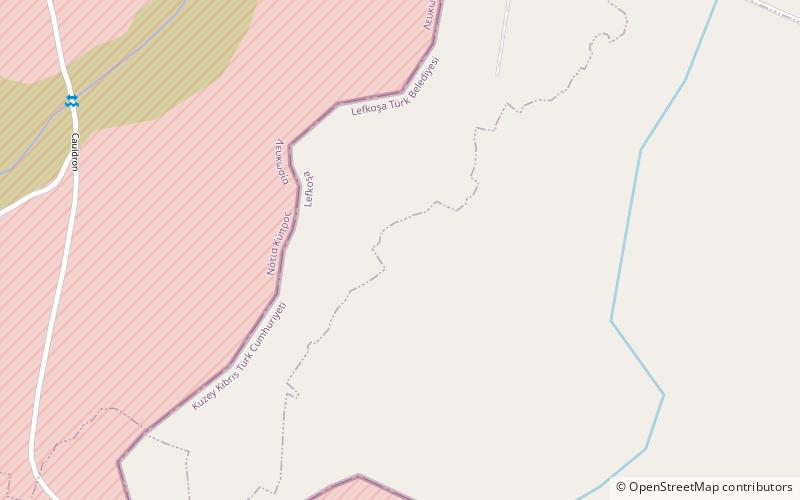 iplik bazar korkut effendi nicosie location map