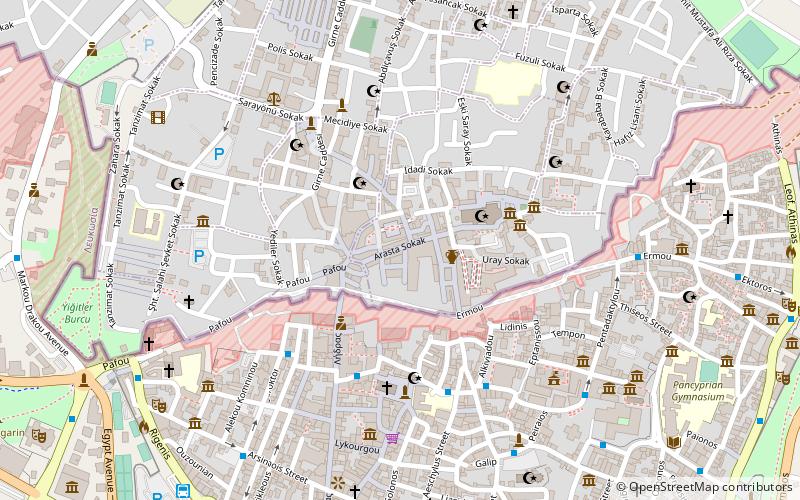Arasta Sokak location map