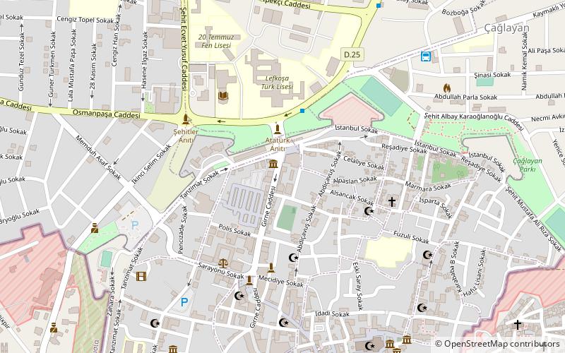 Mevlevi Tekke Museum location map