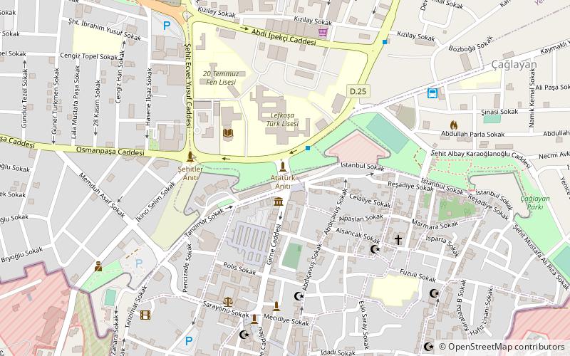 Kyrenia Gate location map